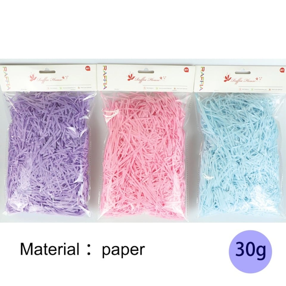 image 1 of 30g Shredded Tissue Paper Raffia