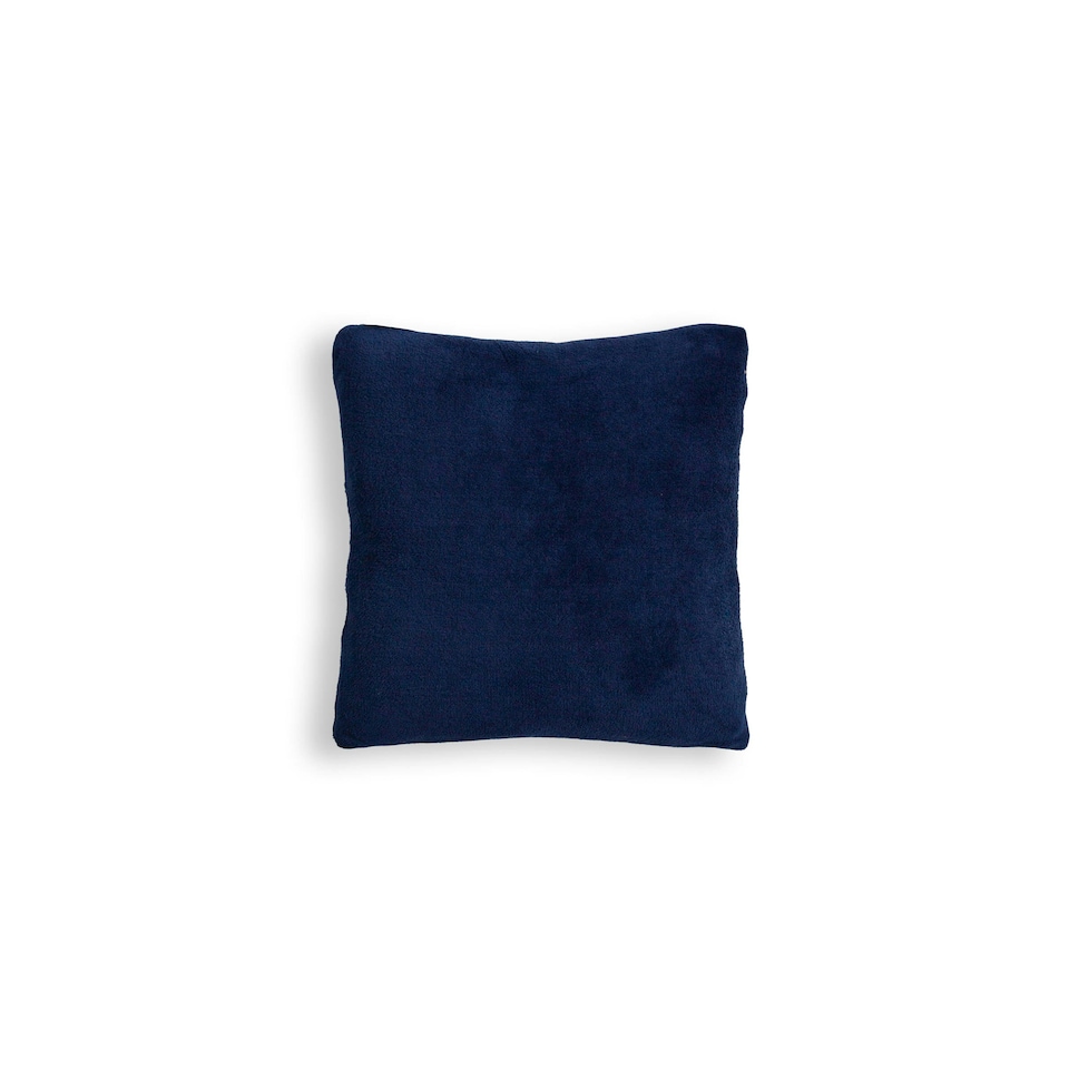 image 1 of BHS Microfleece Cushion, Navy