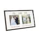 image 1 of 40th Anniversary & Wedding Frame with Silver & Black Icons | Silver | One Size