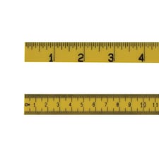 R.s.t. Sybren Plastic Folding Rule 1m / 39in - Multi Colour - One Size