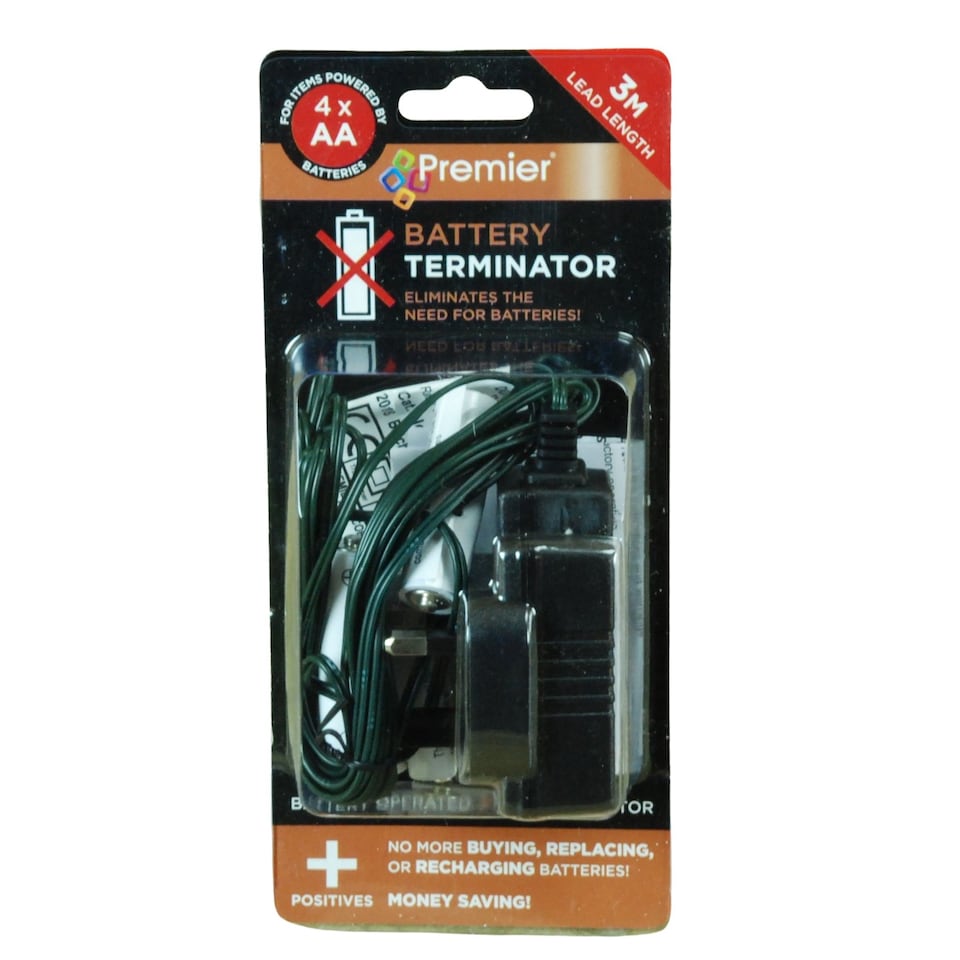 image 1 of 4 x 6V AA Money Saving Battery Replacement Plug In Adapter