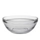 image 4 of Duralex Lys Stacking Glass Cooking / Ingredients / Food Bowl - 14cm | Clear | Clear