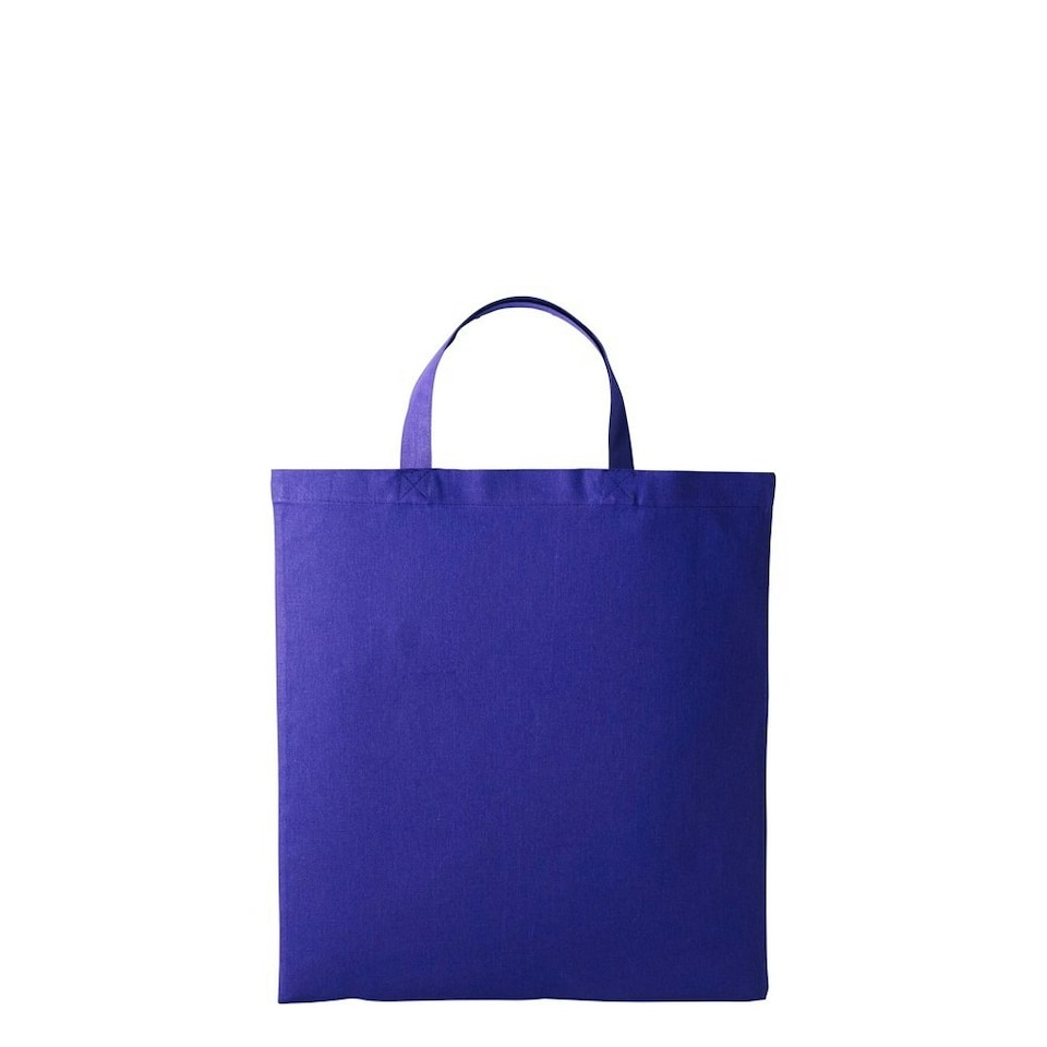 Nutshell Cotton Short Handle Shopper - Purple - One Size Purple