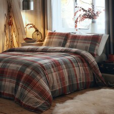 Appletree Connolly Duvet Cover Set Red