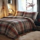 image 1 of Appletree Connolly Duvet Cover Set Red