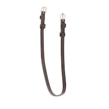 Velociti Rapida Leather Throat Lash - Havana - Pony