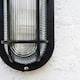 image 2 of ValueLights Carnforth Bulkhead light Matte Black Bulkhead Light and E27 Candle LED 4W Warm White 3000K Bulb Black