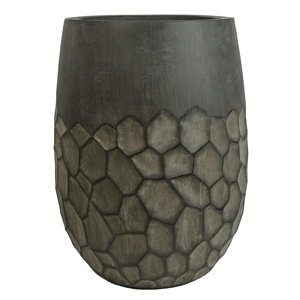 image 1 of 38cm x 27cm Honeycomb XL Planter Composite Plant Pot