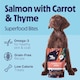 image 3 of 10 x 80g Tails.com Inner Vitality Superfood Bites Dog Treats Pouches - Salmon