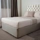 image 2 of Belledorm Jersey Base Wrap - Cloud Grey - Double