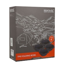 TPR Folding Bowl (set of 4) Grey
