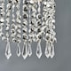 image 6 of ValueLights Acrylic Droplets Pair Silver Ceiling Droplets Shade | Silver