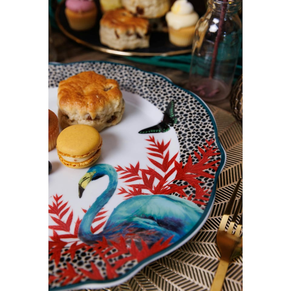 image 1 of Mikasa Dinner Plate Set Multicolour Porcelain 27cm Set of 4 Multi