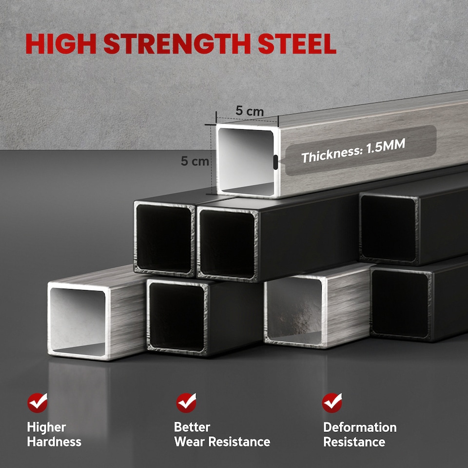 image 1 of SPORTNOW Cable Crossover Machine for Full Body Strength Training
