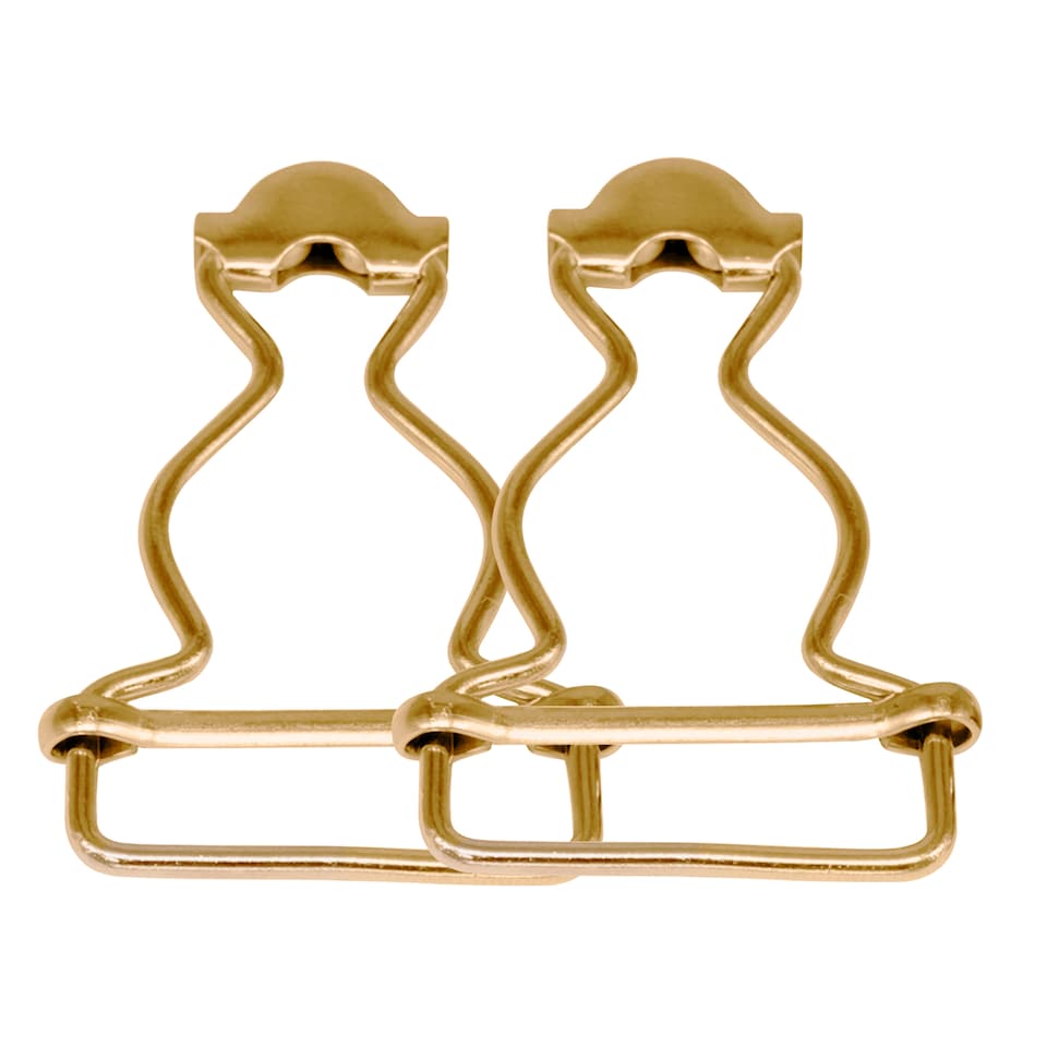 image 1 of 25mm Dungaree Buckle Metal Fasteners for Braces - 2pcs