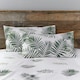 image 1 of Charlotte Thomas Pair of Fern Green Housewife Pillowcases - 50 x 75cm