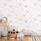 image 3 of Holden Décor Over the Rainbow Peek a Boo Animals Wallpaper - Pink/Grey/White - 32.8ft x 21in Pink