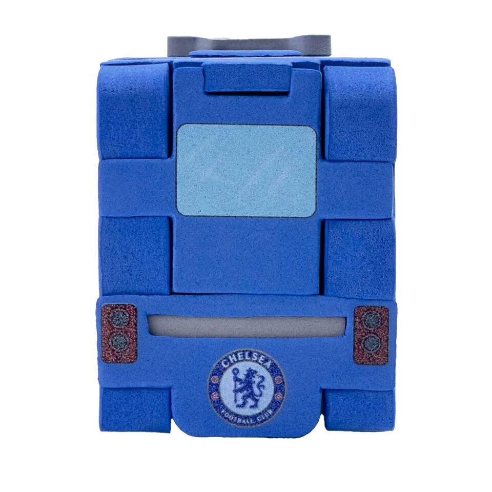 image 1 of Chelsea FC Foam Bus Puzzle - Blue/White - One Size