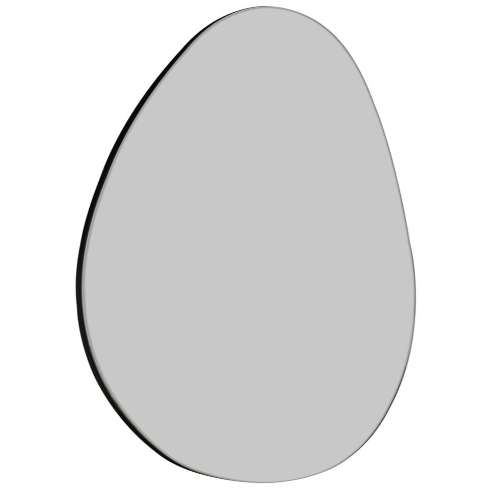 image 1 of The Lapillus - Frameless Pebble Wall Mirror 47" X 32" (120CM X 80CM) | Multi