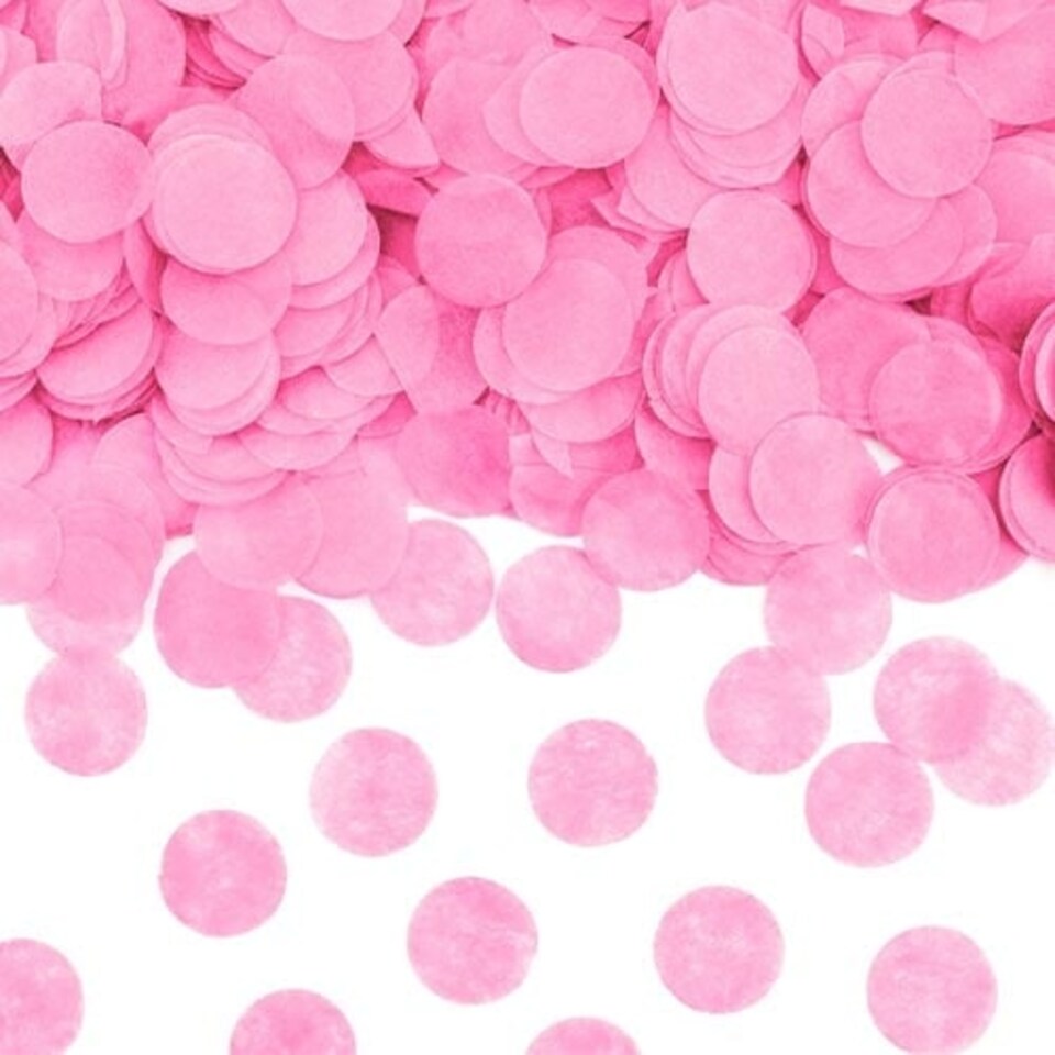 image 1 of Baby Shower Gender Reveal It's A Girl Paper Confetti Shooter 60cm