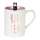 image 2 of Our Name Is Mud Ceramic Mug Kit-Tea Cat 454ml | White | 1
