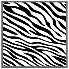Zebra print (Picture Frame) Grey | XL