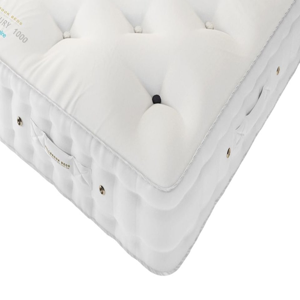 image 1 of Millbrook Wool Luxury 1000 Pocket Mattress Double | White | 1