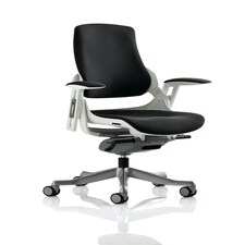 Ergonomic Office Chair with Black Fabric Seat and Armrests Multi