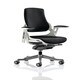 image 1 of Ergonomic Office Chair with Black Fabric Seat and Armrests Multi