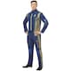 image 2 of Star Trek: Discovery Mens Command Uniform Costume Set - Blue/Gold - L | Multi | L
