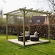 image 2 of Pergola and Decking Kit - L240 x W240 x H270 cm - Light Green