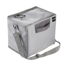 Keeeper Foldable Shopping Organiser Bag with Strap 19 Litre - Grey Grey
