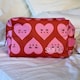 image 4 of SMUG Wash Bag - Hearts Print