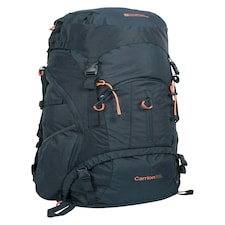 Mountain Warehouse Rucksack with Padded Back Panel Trekking Travel Sports Bag Blue | Navy