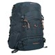 image 1 of Mountain Warehouse Rucksack with Padded Back Panel Trekking Travel Sports Bag Blue | Navy