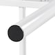 image 6 of Yaheetech 4ft6 Double Metal Bed Frame with Headboard, Heavy Duty Steel Platform, 32cm Under Bed Storage, Easy Assembly，White