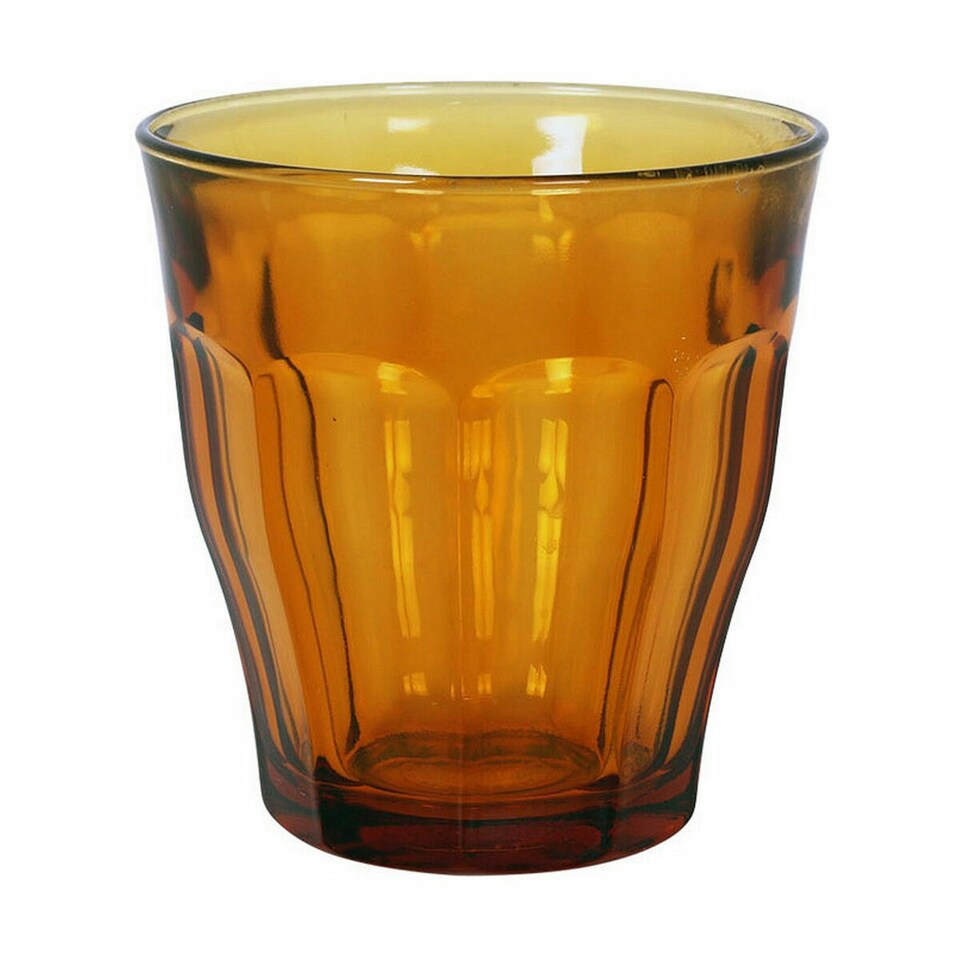 image 1 of Set of glasses Duralex Picardie Amber 6 Pieces 250 ml (12 Units) N/A
