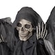 image 8 of HOMCOM 195cm 77 Winged Grim Reaper Outdoor Halloween Decoration, Halloween Animatronic with Sound Activated, Light Up Eyes, Sound Effects, Animated Prop for Haunted House