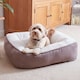 image 4 of Zoon Komfort Memory Foam Square Dog Bed | Grey | M | 1
