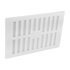 Securit Hit & Miss Plastic Air Vent - White - 229mm x 229mm