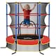 image 1 of HOMCOM Trampoline for Kids w Enclosure Net Built-in Zipper 3-10 Year
