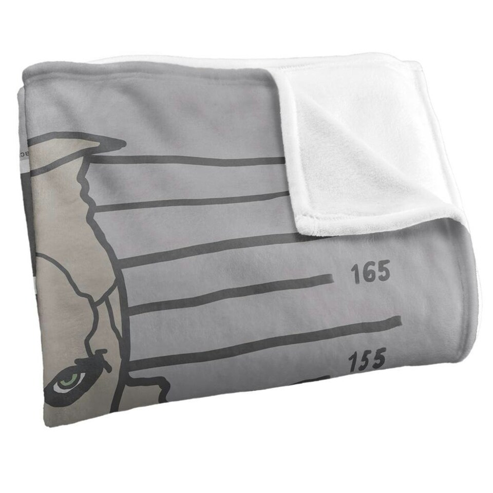 image 1 of Batman Line Up Scarecrow Blanket - Multicoloured - One Size