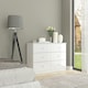image 7 of Denver 6 Drawer Chest White
