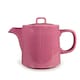 image 3 of Scandi Home Oslo Pink Artisan Glaze Ceramic 1L Infuser Teapot