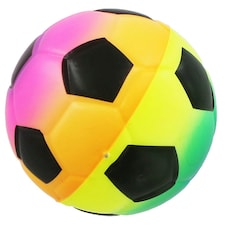 Fun Sport Childrens/Kids Rainbow Super Soccer Ball - Multicoloured - One Size