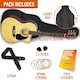 image 10 of 3rd Avenue Full Size Cutaway Acoustic Guitar Pack Brown