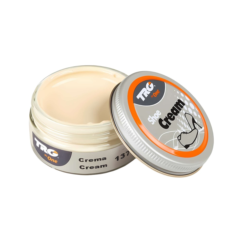 image 1 of TRG Shoe Cream - Polish and Leather Care for Shoes, Boots and Footwear 50ml | Cream | Cream