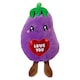 image 6 of Aubergine Soft Toy Cute Plushie Huggable Cuddly Stuffed Toy 20cm Purple