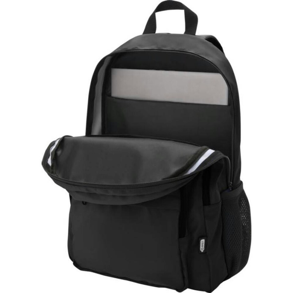 image 1 of Trend Plus 15 Recycled 20L Laptop Backpack - Solid Black - One Size