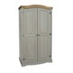 image 3 of Corona Grey, 2 Door Wardrobe Grey